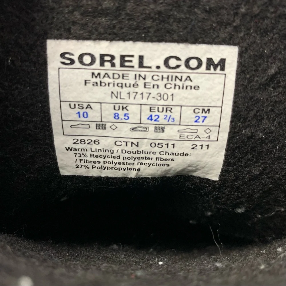 Sorel men’s waterproof boots